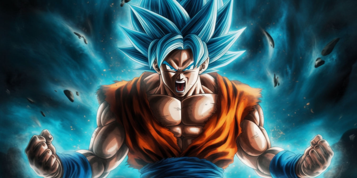 Goku Super Saiyan Blue Charging Up