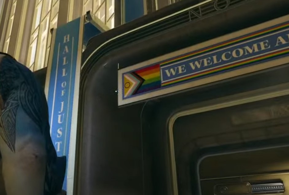 Pride Flags in Suicide Squad Game