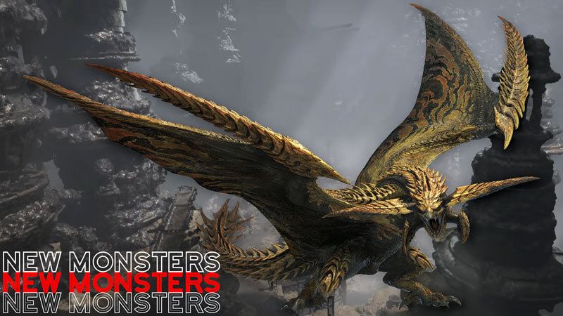 Monster Hunter Wilds New Monsters