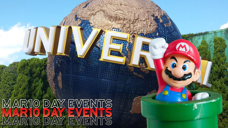 Mario Day Events National Mario Day at Universal Studios