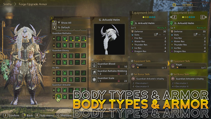 Monster Hunter Wilds Body Types and Armor Woke DEI